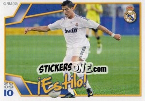 Cromo ¡Estilo! - Real Madrid 2009-2010 n. 165 - Panini