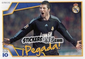 Cromo ¡Pegada! - Real Madrid 2009-2010 - Panini