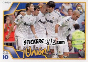 Sticker ¡union! - Real Madrid 2009-2010 - Panini