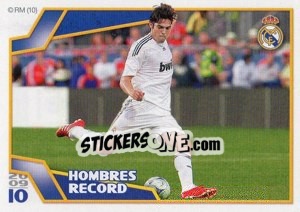 Figurina Hombres Record - Kaká - Real Madrid 2009-2010 - Panini