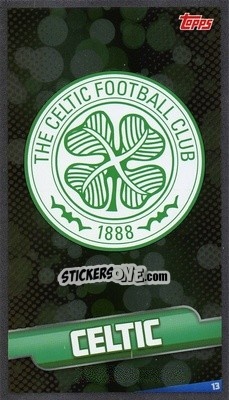 Sticker Team Badge - SPFL 2020-2021. Match Attax n. 13 - Topps