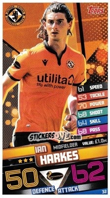 Sticker Ian Harkes - SPFL 2020-2021. Match Attax - Topps