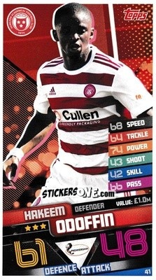 Figurina Hakeem Odoffin - SPFL 2020-2021. Match Attax - Topps