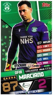 Sticker Ofir Marciano - SPFL 2020-2021. Match Attax - Topps