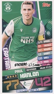 Cromo Paul Hanlon