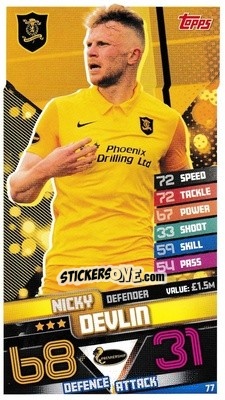 Sticker Nicky Devlin