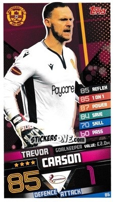 Sticker Trevor Carson