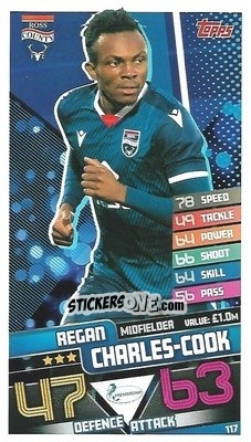 Sticker Regan Charles-Cook - SPFL 2020-2021. Match Attax - Topps