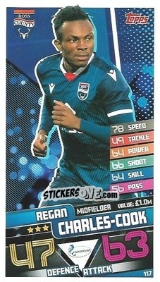 Cromo Regan Charles-Cook - SPFL 2020-2021. Match Attax - Topps