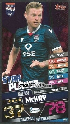 Sticker Billy McKay