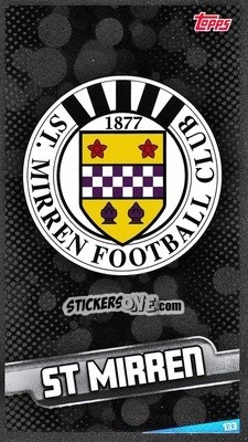 Sticker Team Badge - SPFL 2020-2021. Match Attax - Topps