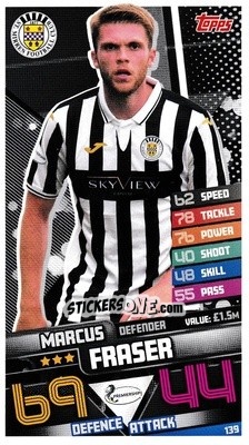 Sticker Marcus Fraser