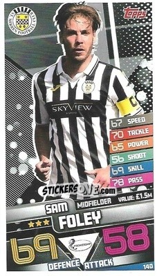 Sticker Sam Foley