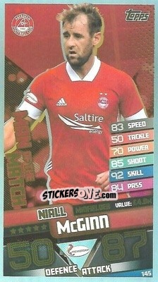 Sticker Niall McGinn - SPFL 2020-2021. Match Attax - Topps