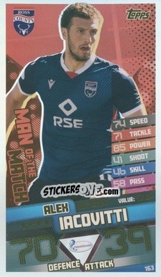Sticker Alex Iacovitti - SPFL 2020-2021. Match Attax - Topps