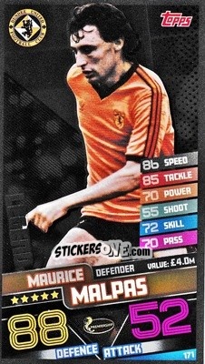 Cromo Maurice Malpas - SPFL 2020-2021. Match Attax - Topps