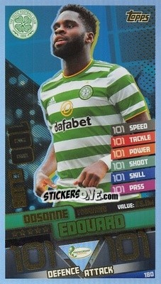 Cromo Odsonne Édouard - SPFL 2020-2021. Match Attax - Topps