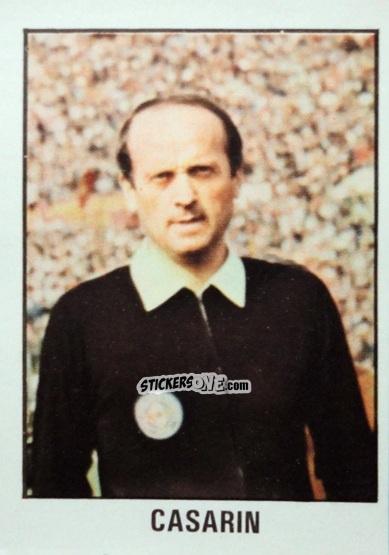 Sticker Casarin - Calcio Flash 1982 n. 2 - Edizioni Flash