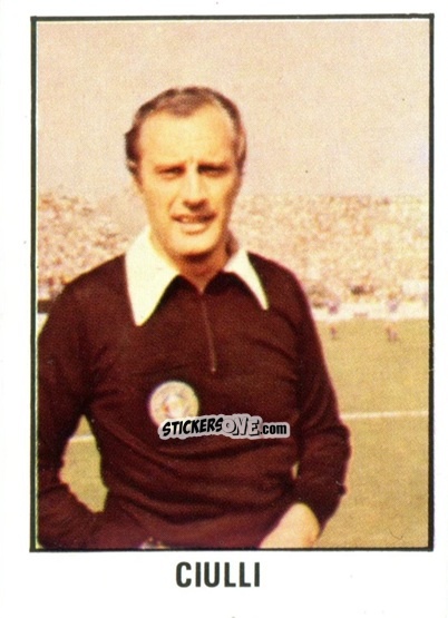 Sticker Ciulli - Calcio Flash 1982 n. 8 - Edizioni Flash