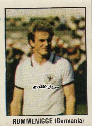 Figurina Rummenigge - Calcio Flash 1982 n. 11 - Edizioni Flash