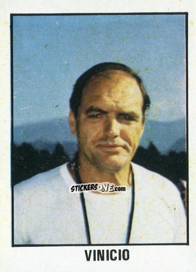 Sticker Vinicio - Calcio Flash 1982 n. 39 - Edizioni Flash