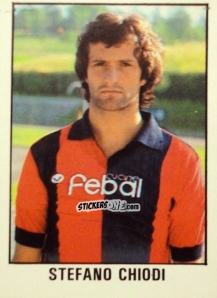 Figurina Stefano Chiodi - Calcio Flash 1982 n. 66 - Edizioni Flash