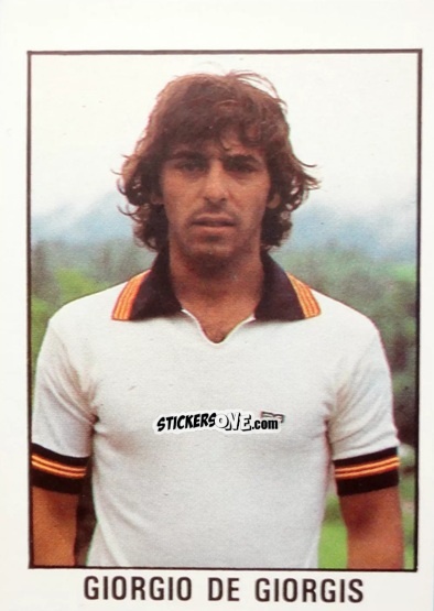 Sticker Giorgio De Giorgis - Calcio Flash 1982 n. 100 - Edizioni Flash
