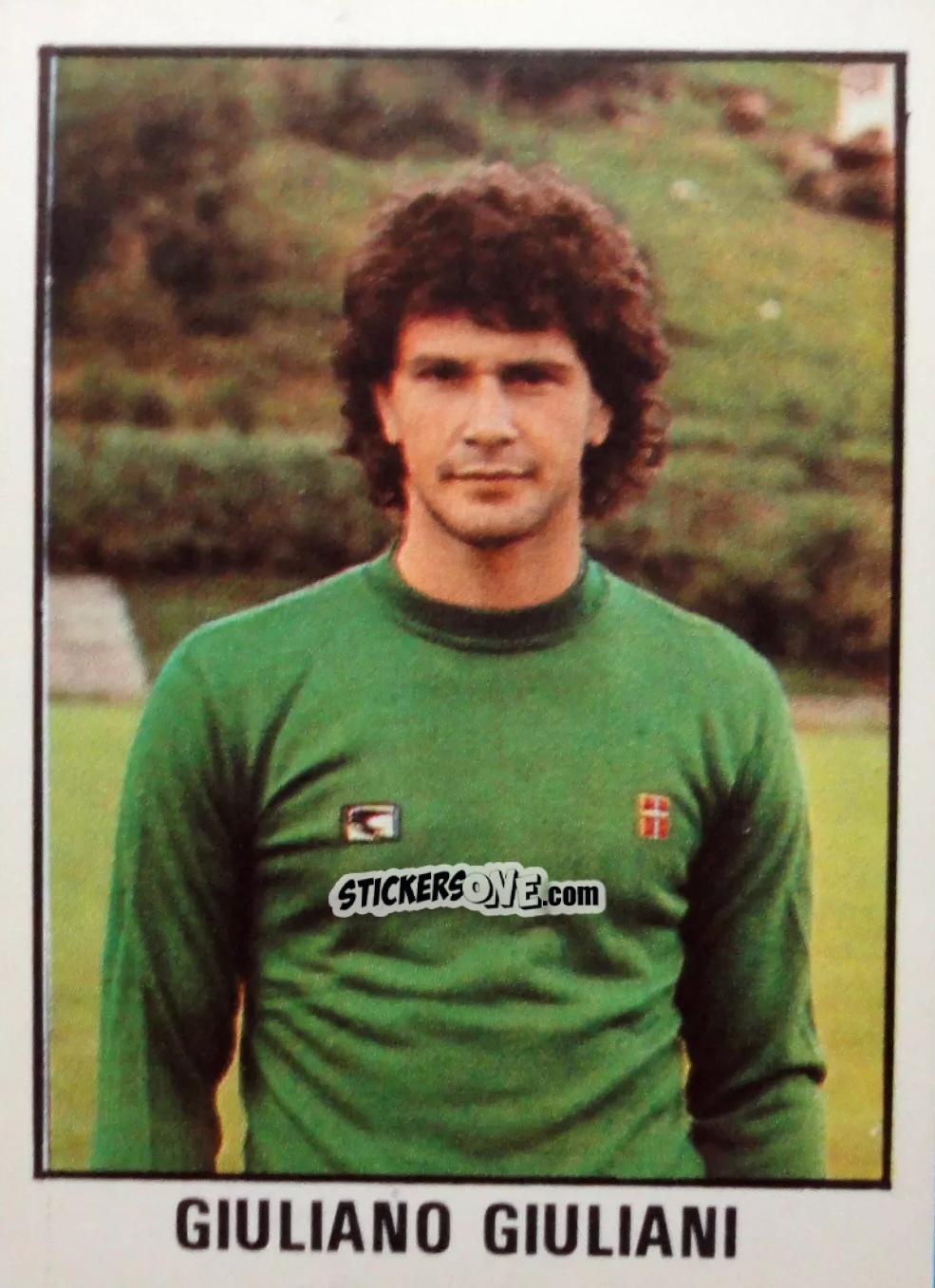 Figurina Giuliano Giuliani - Calcio Flash 1982 n. 122 - Edizioni Flash