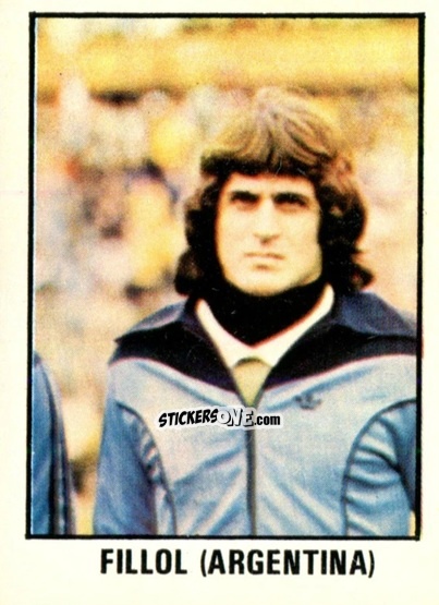 Sticker Fillol - Calcio Flash 1982 n. 166 - Edizioni Flash
