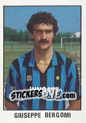 Sticker Giuseppe Bergomi - Calcio Flash 1982 n. 177 - Edizioni Flash