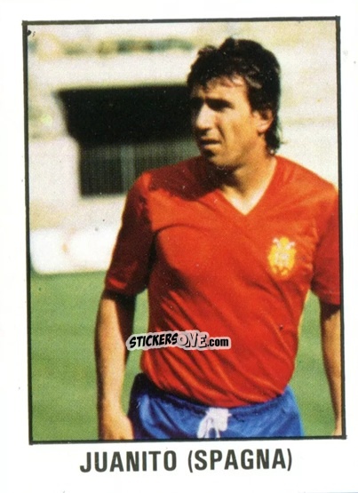 Sticker Juanito - Calcio Flash 1982 n. 292 - Edizioni Flash