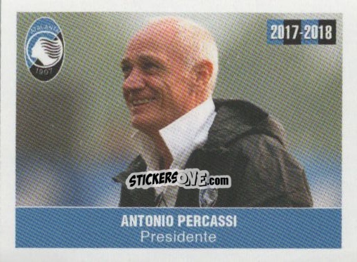 Cromo Antonio Percassi - Atalanta 2017-2018 n. 3 - Akinda