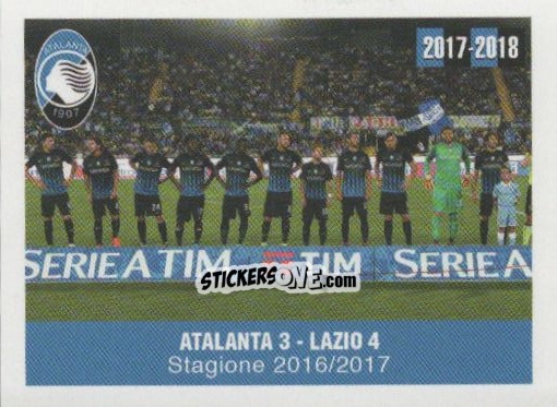 Cromo Atalanta - Lazio - Atalanta 2017-2018 n. 5 - Akinda