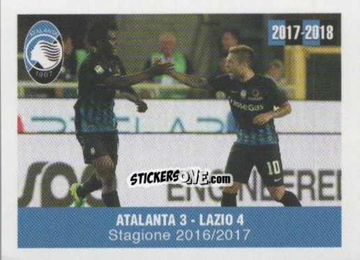 Cromo Atalanta - Lazio - Atalanta 2017-2018 n. 6 - Akinda