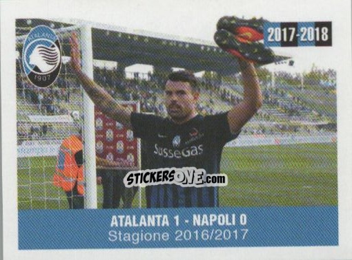 Cromo Atalanta - Napoli - Atalanta 2017-2018 n. 11 - Akinda