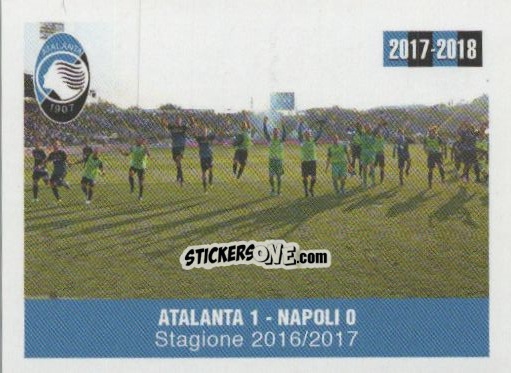 Cromo Atalanta - Napoli - Atalanta 2017-2018 n. 12 - Akinda