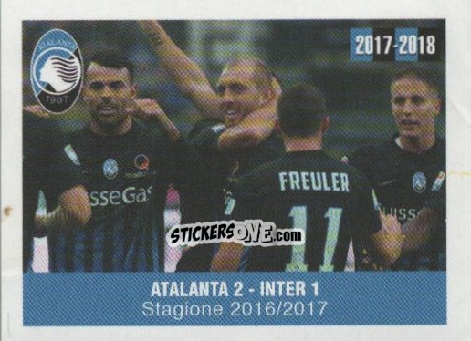 Cromo Atalanta - Inter - Atalanta 2017-2018 n. 13 - Akinda