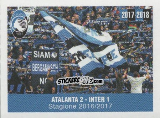 Cromo Atalanta - Inter - Atalanta 2017-2018 n. 14 - Akinda