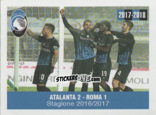 Cromo Atalanta - Roma - Atalanta 2017-2018 n. 15 - Akinda