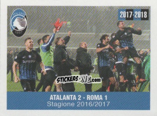 Cromo Atalanta - Roma - Atalanta 2017-2018 n. 16 - Akinda