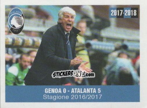 Cromo Genoa - Atalanta - Atalanta 2017-2018 n. 23 - Akinda
