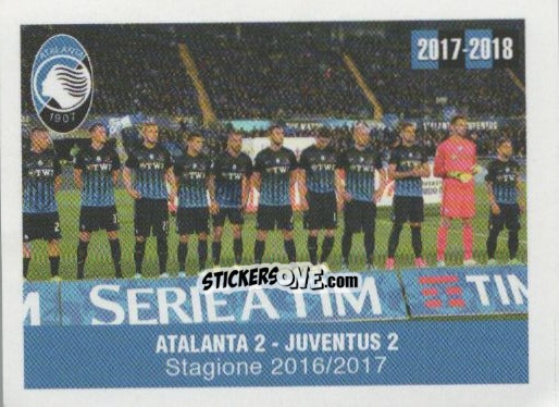 Cromo Atalanta - Juventus - Atalanta 2017-2018 n. 25 - Akinda