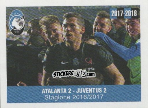 Cromo Atalanta - Juventus - Atalanta 2017-2018 n. 26 - Akinda
