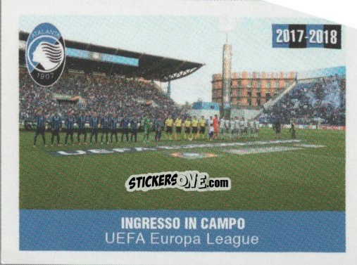 Cromo Ingresso In Campo