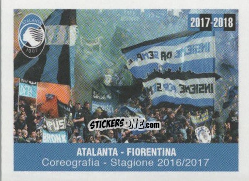 Cromo Atalanta - Fiorentina - Atalanta 2017-2018 n. 50 - Akinda