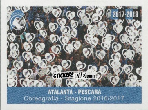 Cromo Atalanta - Pescara - Atalanta 2017-2018 n. 53 - Akinda
