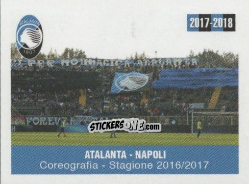 Cromo Atalanta - Napoli - Atalanta 2017-2018 n. 55 - Akinda