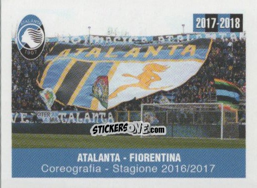 Cromo Atalanta - Fiorentina - Atalanta 2017-2018 n. 56 - Akinda