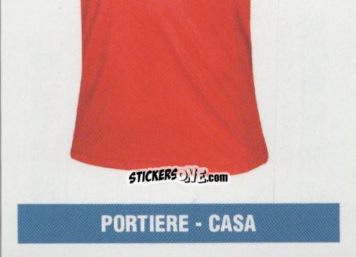 Cromo Portiere Casa - Atalanta 2017-2018 n. 62 - Akinda