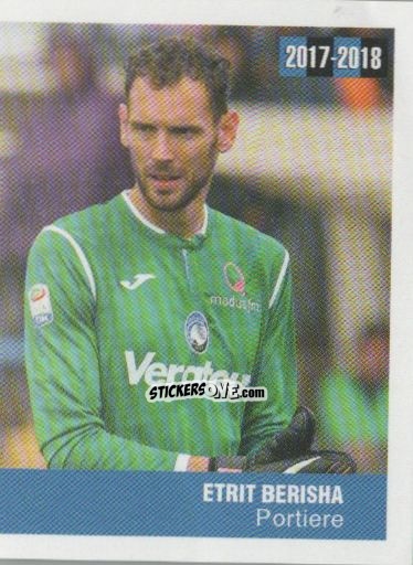 Figurina Etrit Berisha - Atalanta 2017-2018 n. 88 - Akinda